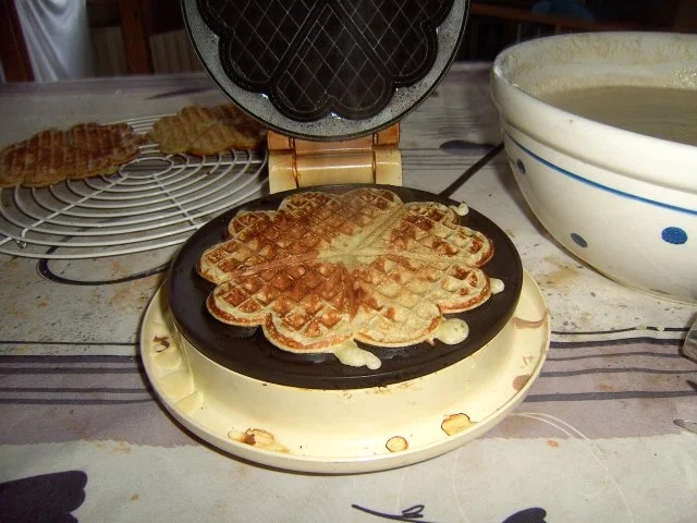Rezept: Waffeln mit Zimt Bild Nr. 3 Waffeln mit Zimt - Rezept - Bild Nr. 3