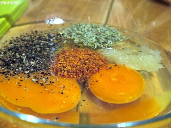 Parmesan-Rosenkohl mit würzigen Hähnchennuggets - Rezept - Bild Nr. 6