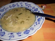 Kabeljausuppe mit Dill>> - Rezept