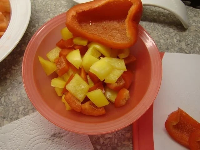 Gemüse-Ratatouille auf Reis mit Hähnchenbrustfilet à la Heiko - Rezept - Bild Nr. 6