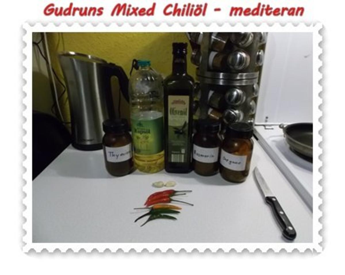 Öl: Mixed Chiliöl - mediteran - Rezept - Bild Nr. 2