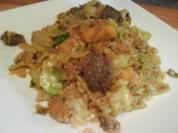 Hackfleisch - Fruchtige Spitzkohlpfanne mit Hack - Rezept