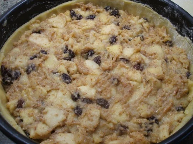 Rezept: Backen: Gedeckter Apfelkuchen Bild Nr. 6 Backen: Gedeckter Apfelkuchen - Rezept - Bild Nr. 6