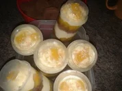 Pfirsich-Frischkäse-Torte "To go" Push-Up-Cake Pop - Rezept