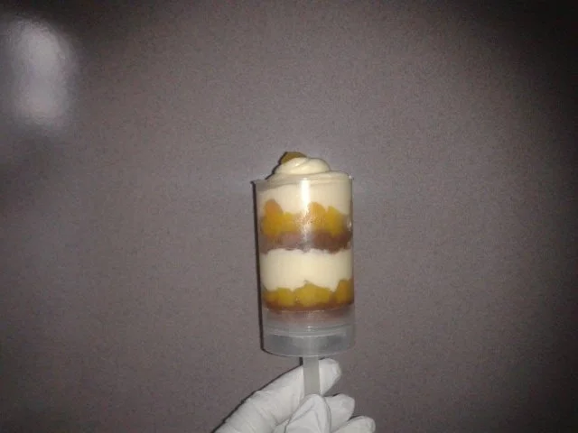 Pfirsich-Frischkäse-Torte "To go" Push-Up-Cake Pop - Rezept - Bild Nr. 4