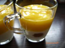 Dessert: Mangocreme auf Joghurt - Rezept