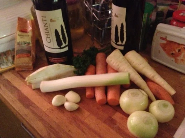 Rezept: Doppelt geschmorter Chiantibraten Bild Nr. 2 Doppelt geschmorter Chiantibraten - Rezept - Bild Nr. 2