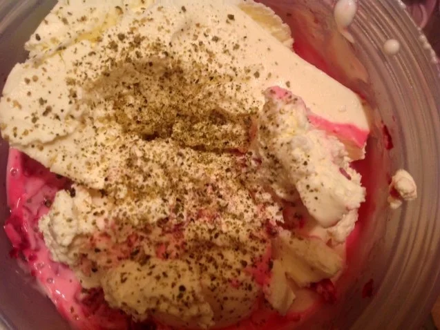 Rote Bete Frischkäse-Dip - Rezept - Bild Nr. 4