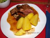 Lammkrone aus dem Ofen - Rezept