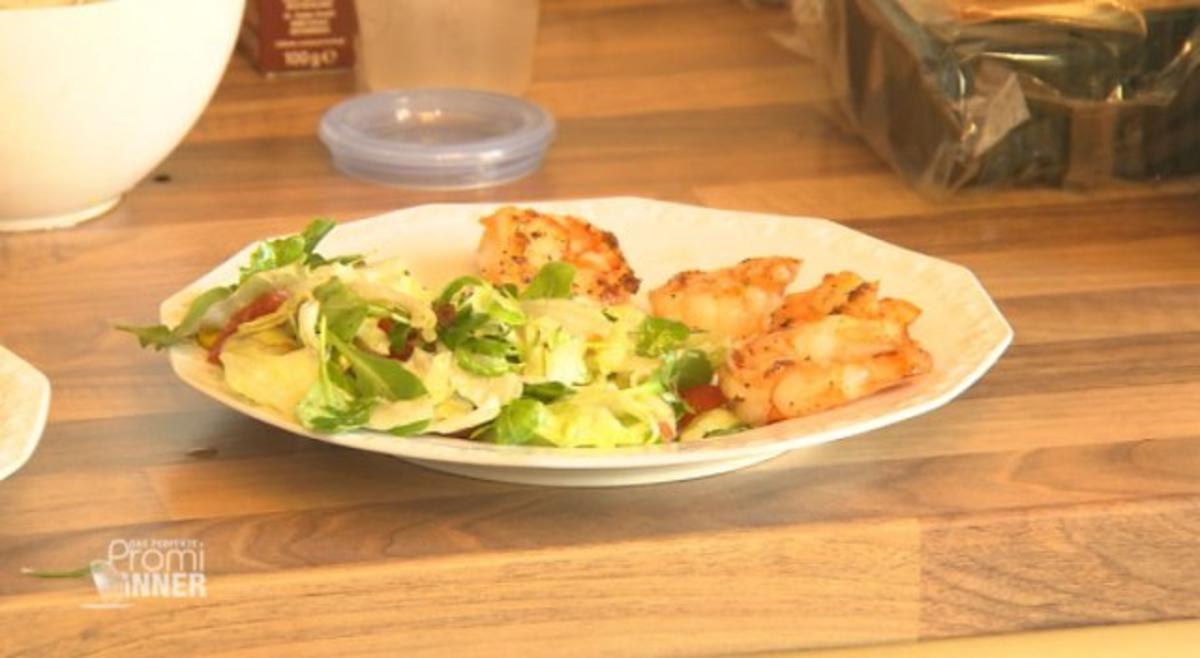 Riesengarnelen in Knoblauch mit Blattspinat (Patrick Hufen) - Rezept ...