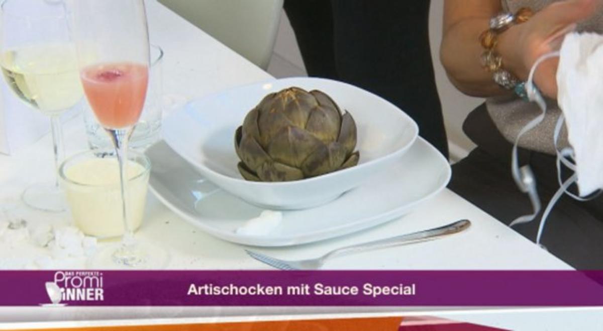 Bilder für Herzen unter Schock mit Soße Spezialo – Artischocken mit Sauce Special (Birgit Stein) - Rezept