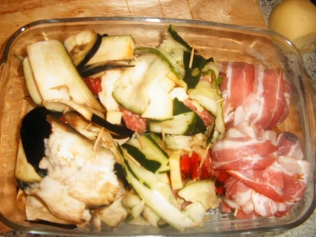 Rezept: Hackfleisch im Schinkenmantel Bild Nr. 8 Hackfleisch im Schinkenmantel - Rezept - Bild Nr. 8