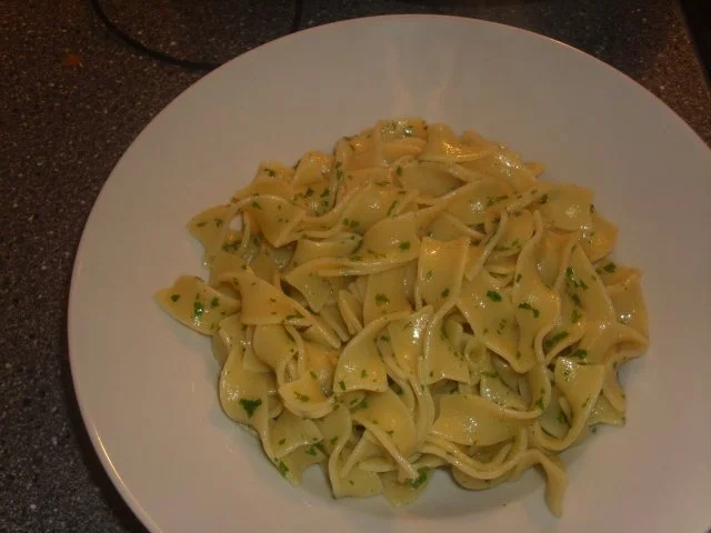 Butternudeln mit Gemüse und Frühstücksfleisch - Rezept - Bild Nr. 6