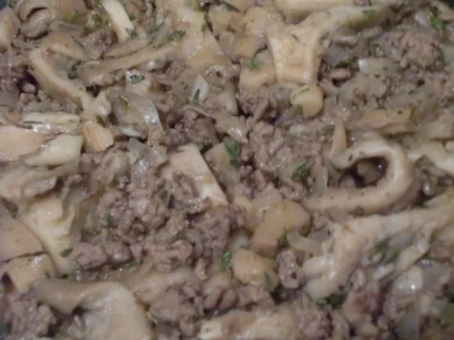 Rezept: Austernpilze mit Hack Bild Nr. 5 Austernpilze mit Hack - Rezept - Bild Nr. 5