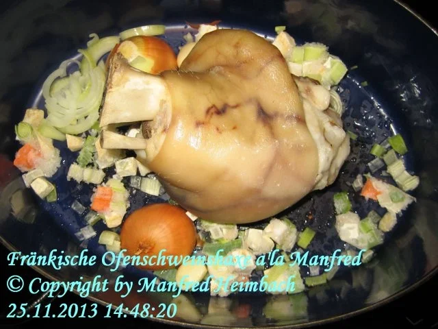 Braten - Fränkische Ofenschweinshaxe a'la Manfred - Rezept - Bild Nr. 3