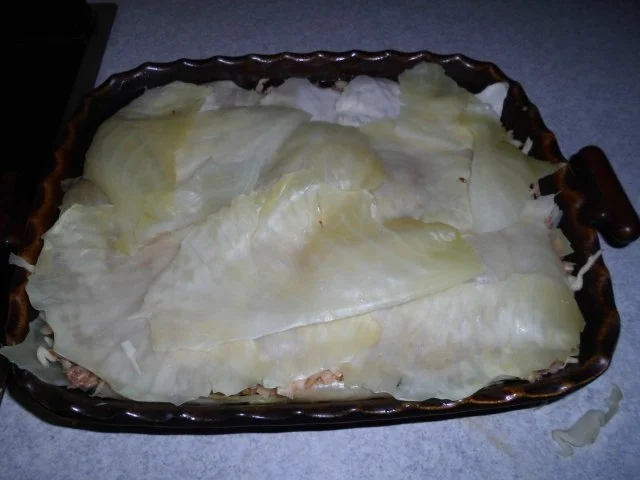 Rezept: Auflauf: Gehacktes mit Kraut und Speck Bild Nr. 13 Auflauf: Gehacktes mit Kraut und Speck - Rezept - Bild Nr. 13