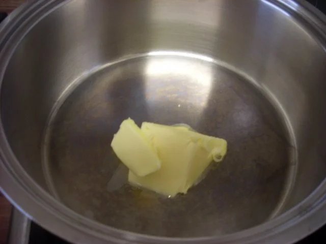 Karotten-Rahm-Gemüse mit Geflügel-Fleischwurst und Kartoffelterrine - Rezept - Bild Nr. 5