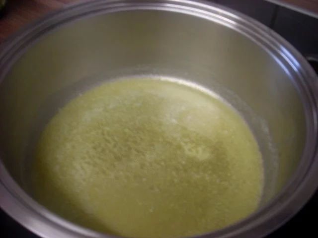 Karotten-Rahm-Gemüse mit Geflügel-Fleischwurst und Kartoffelterrine - Rezept - Bild Nr. 6