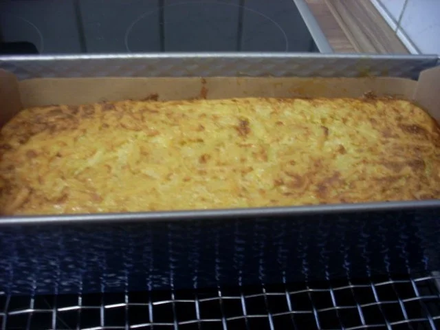 Karotten-Rahm-Gemüse mit Geflügel-Fleischwurst und Kartoffelterrine - Rezept - Bild Nr. 13