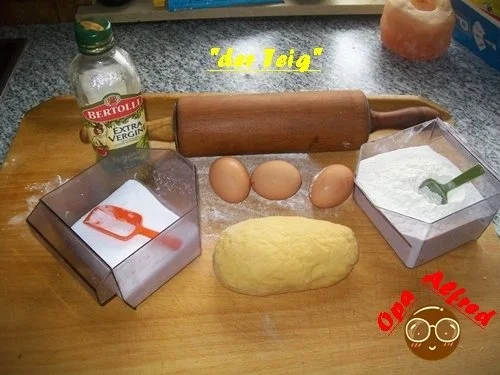 Rezept: Pasta:Opa Alfred`s Bandnudeln Bild Nr. 2 Pasta:Opa Alfred`s Bandnudeln - Rezept - Bild Nr. 2