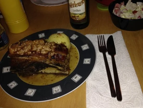 Rezept: Schäufele à la Marquardsburg Schäufele à la Marquardsburg - Rezept