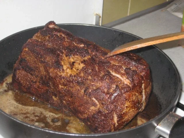 Schweinebraten an Prosecco-Sauce - Rezept - Bild Nr. 5