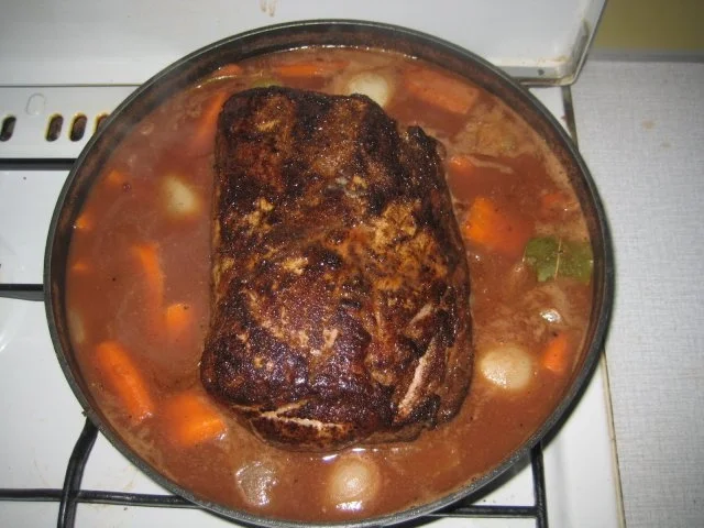 Schweinebraten an Prosecco-Sauce - Rezept - Bild Nr. 10