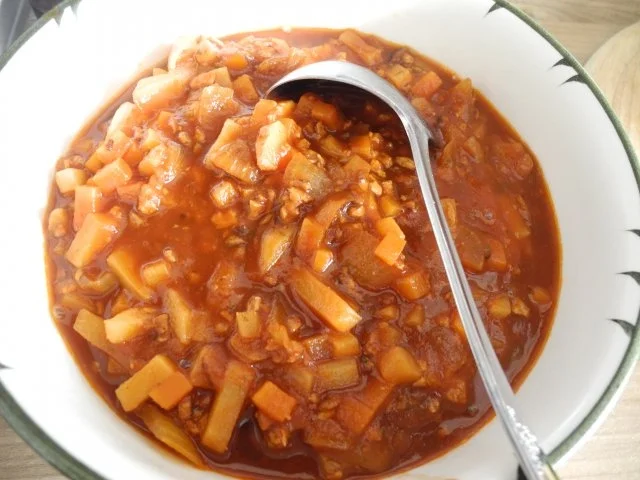 Rezept: Vegan : Gemüsebolognese an Petersilien - Dinkel Bild Nr. 20 Vegan : Gemüsebolognese an Petersilien - Dinkel - Rezept - Bild Nr. 20