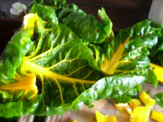 Rezept: Kartoffel-Mangold-Auflauf Bild Nr. 2 Kartoffel-Mangold-Auflauf - Rezept - Bild Nr. 2