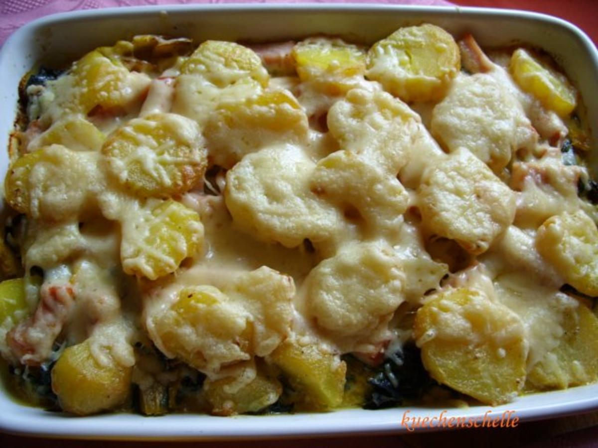 kartoffel mangold auflauf rezept mit bild kochbar de Küchenschelle Rezepte ~ kartoffel mangold auflauf rezept mit bild kochbar de