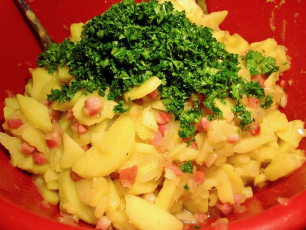 Kartoffelsalat mit Schinkenwürfel-Marinade - Rezept - Bild Nr. 6