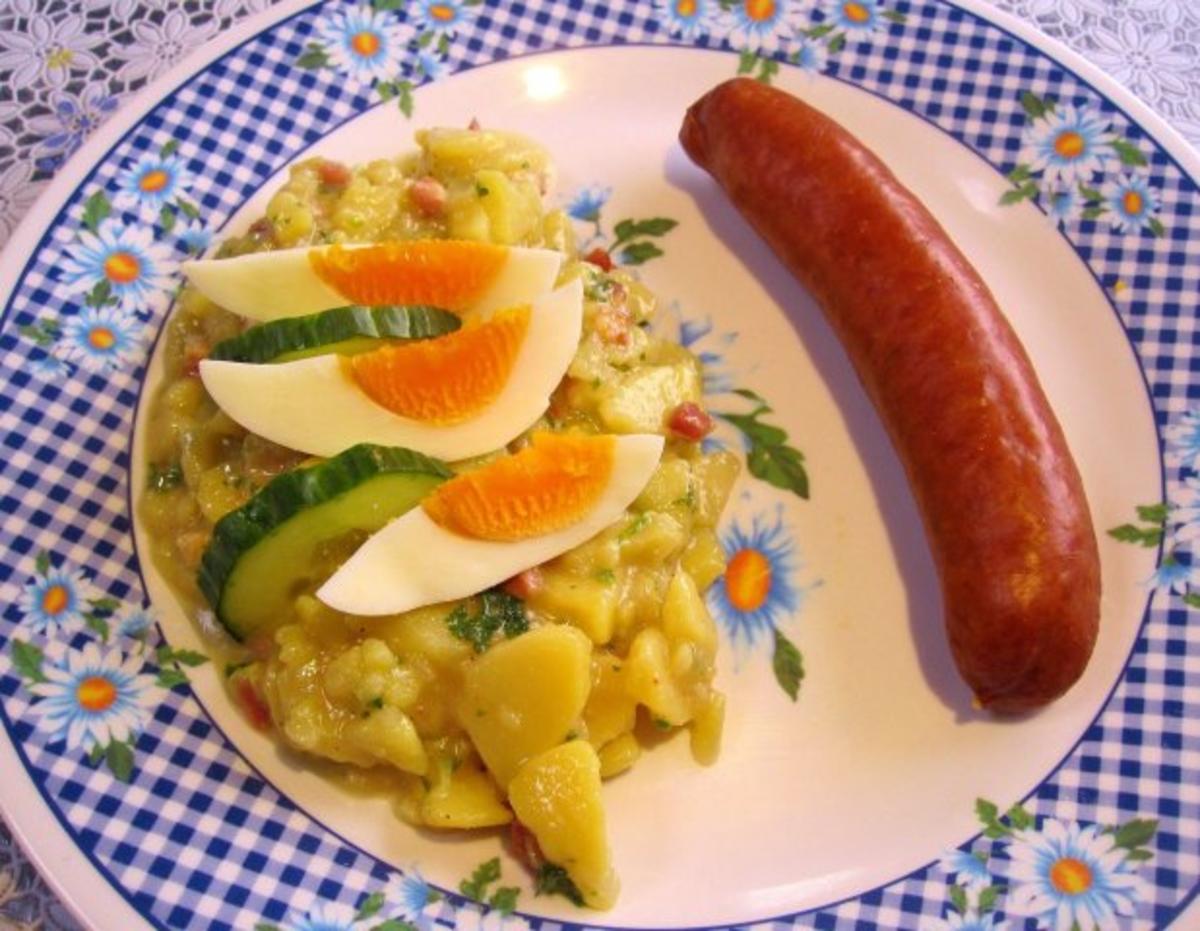 Kartoffelsalat mit Schinkenwürfel-Marinade - Rezept - Bild Nr. 7