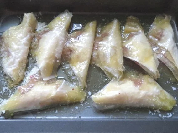 Rezept: Backen: Söbiyet mit Sauerkirschen / Kirsch-Baklava Bild Nr. 4 Backen: Söbiyet mit Sauerkirschen / Kirsch-Baklava - Rezept - Bild Nr. 4