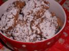 Weihnachtsgebäck: Schoko-Zimt-Knusperberge mit Aprikosen - Rezept