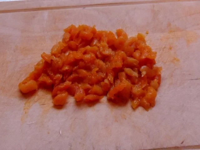 Weihnachtsgebäck: Schoko-Zimt-Knusperberge mit Aprikosen - Rezept - Bild Nr. 3