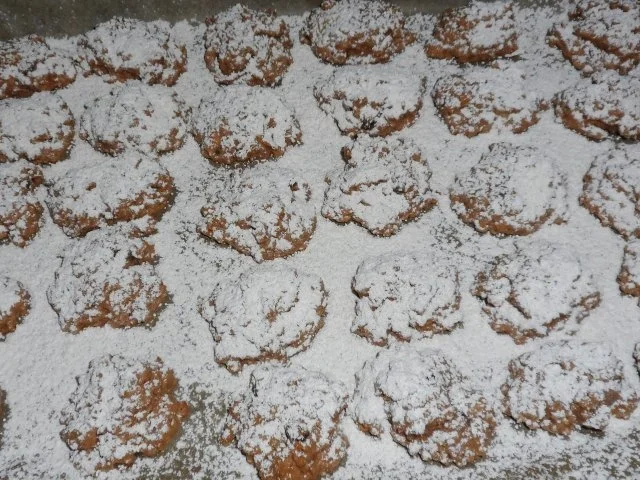 Weihnachtsgebäck: Schoko-Zimt-Knusperberge mit Aprikosen - Rezept - Bild Nr. 13