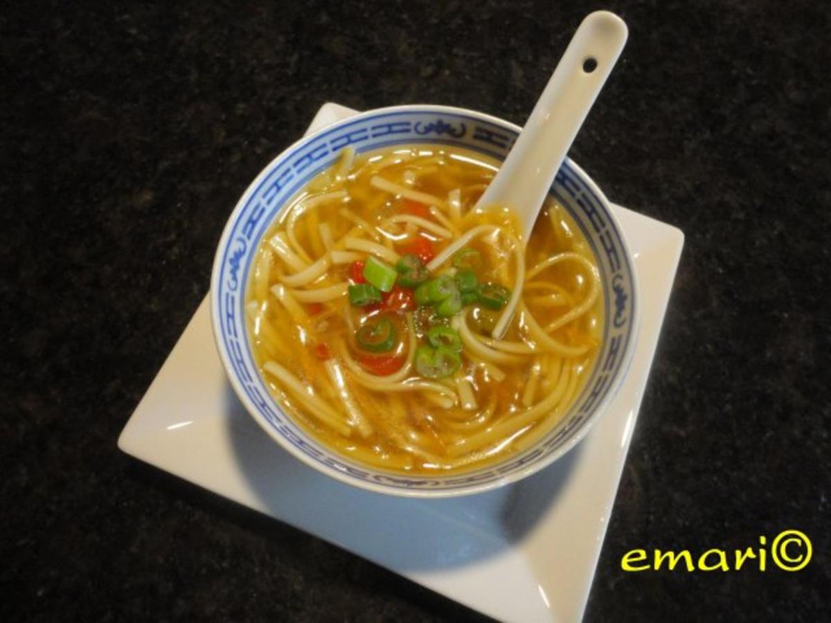 Pikant scharfe China Suppe - Rezept - Bild Nr. 2