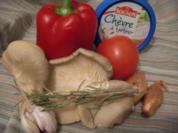 Austernpilze mit Paprika und Tomate - Rezept