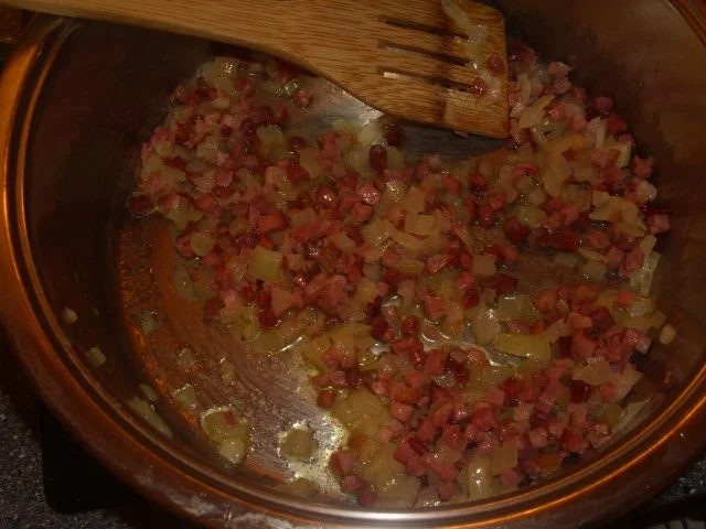 Schmorsauerkraut mit Schinken-Knödel - Rezept - Bild Nr. 2