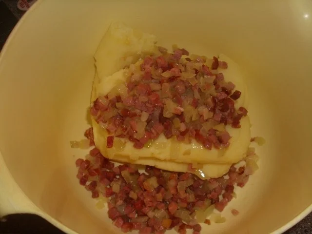 Schmorsauerkraut mit Schinken-Knödel - Rezept - Bild Nr. 3