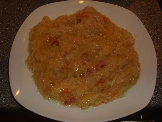 Schmorsauerkraut mit Schinken-Knödel - Rezept - Bild Nr. 6