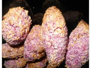 Rezept: BiNe` S KOKOSMAKRONENBÆUME MIT HIMBEEREN Bild Nr. 2 BiNe` S KOKOSMAKRONENBÆUME MIT HIMBEEREN - Rezept - Bild Nr. 2