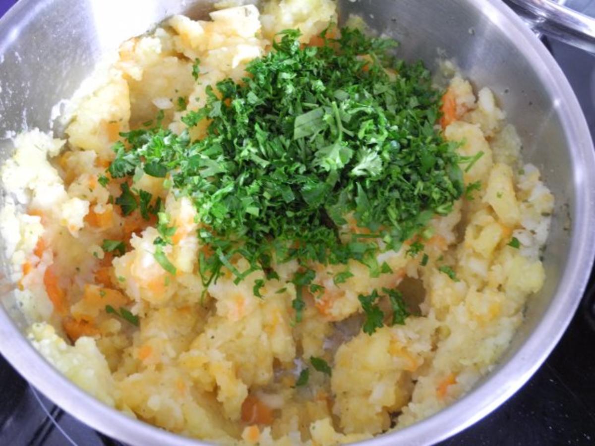 Vegan : Paprika - Soja - Gulasch mit Viererlei Gemüsestampf - Rezept - Bild Nr. 14