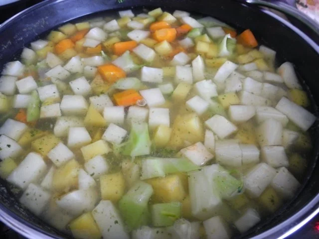 Vegan : Gemüseeintopf mit Dinkel - Rezept - Bild Nr. 13