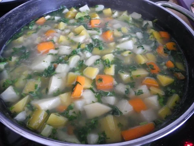 Vegan : Gemüseeintopf mit Dinkel - Rezept - Bild Nr. 21