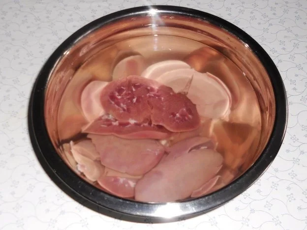 Rezept: Feines Nierenragout à la "Oòrndrasch" .....( Rzpt. um 1980) Bild Nr. 7 Feines Nierenragout à la "Oòrndrasch" .....( Rzpt. um 1980) - Rezept - Bild Nr. 7