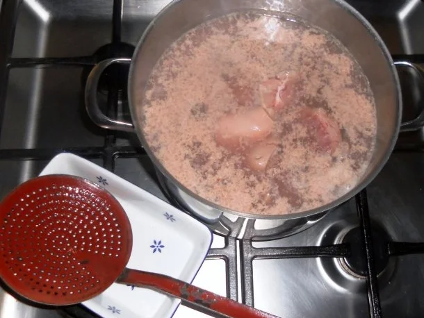 Rezept: Feines Nierenragout à la "Oòrndrasch" .....( Rzpt. um 1980) Bild Nr. 10 Feines Nierenragout à la "Oòrndrasch" .....( Rzpt. um 1980) - Rezept - Bild Nr. 10