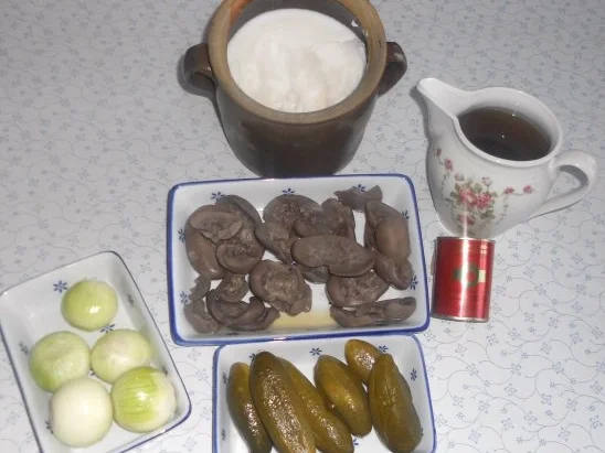 Rezept: Feines Nierenragout à la "Oòrndrasch" .....( Rzpt. um 1980) Bild Nr. 18 Feines Nierenragout à la "Oòrndrasch" .....( Rzpt. um 1980) - Rezept - Bild Nr. 18