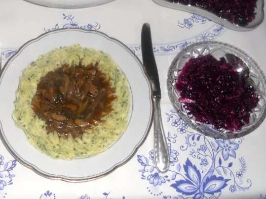 Rezept: Feines Nierenragout à la "Oòrndrasch" .....( Rzpt. um 1980) Bild Nr. 51 Feines Nierenragout à la "Oòrndrasch" .....( Rzpt. um 1980) - Rezept - Bild Nr. 51