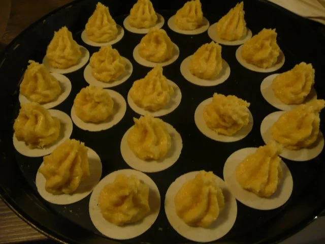 Rezept: Weihnachtsgebäck : Pfälzer : Kokos - Hockerle Bild Nr. 2 Weihnachtsgebäck : Pfälzer : Kokos - Hockerle - Rezept - Bild Nr. 2